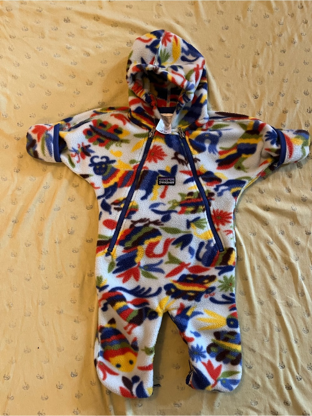 Vintage Patagonia Hooded Fleece One-Piece